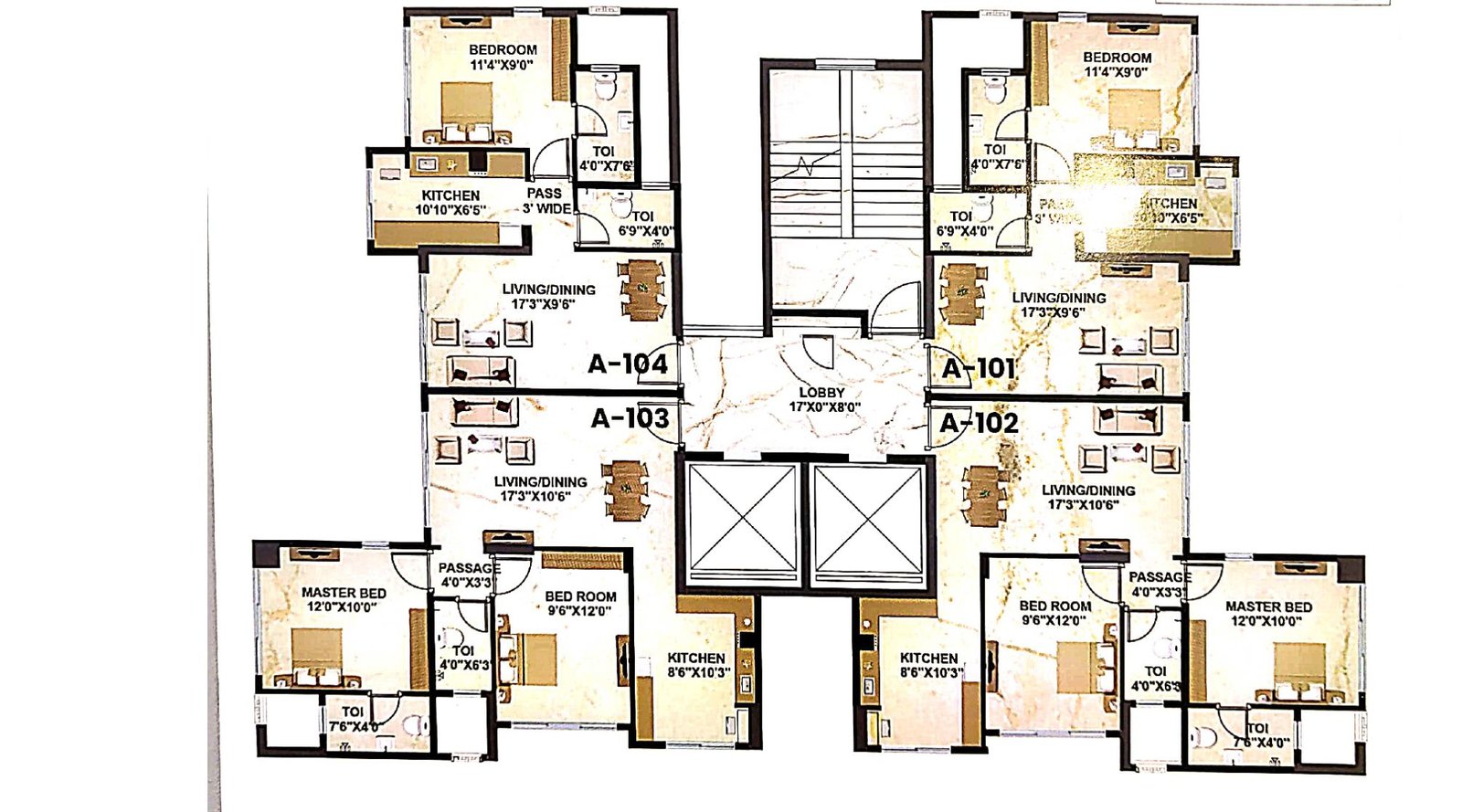 Shreem-Shree-krishna-Typical-Floor-Plan-A-Wing